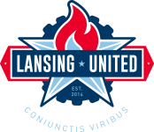 Lansing United logótipo